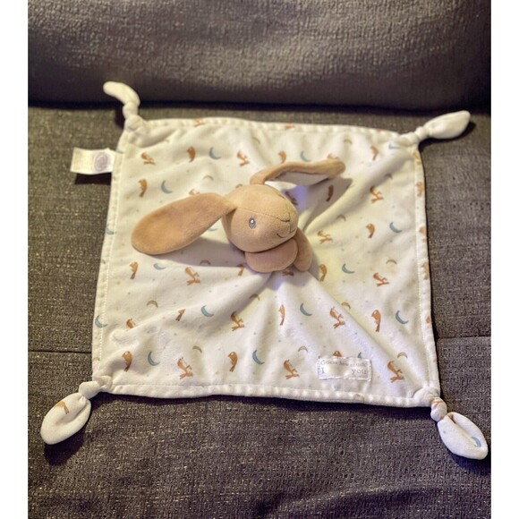 Guess How Much I Love You Lovey Nut Brown Hare Baby Lovey Bunny Knotted Soother - Picture 2 of 6